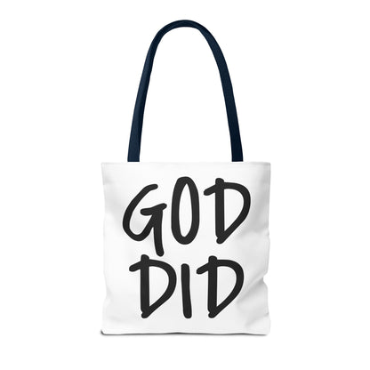 GOD DID - Tote Bag