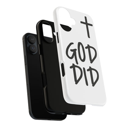GOD DID - Apple iPhone Case(iPhone 11, 12, 13, 14, 15, 16, 17)