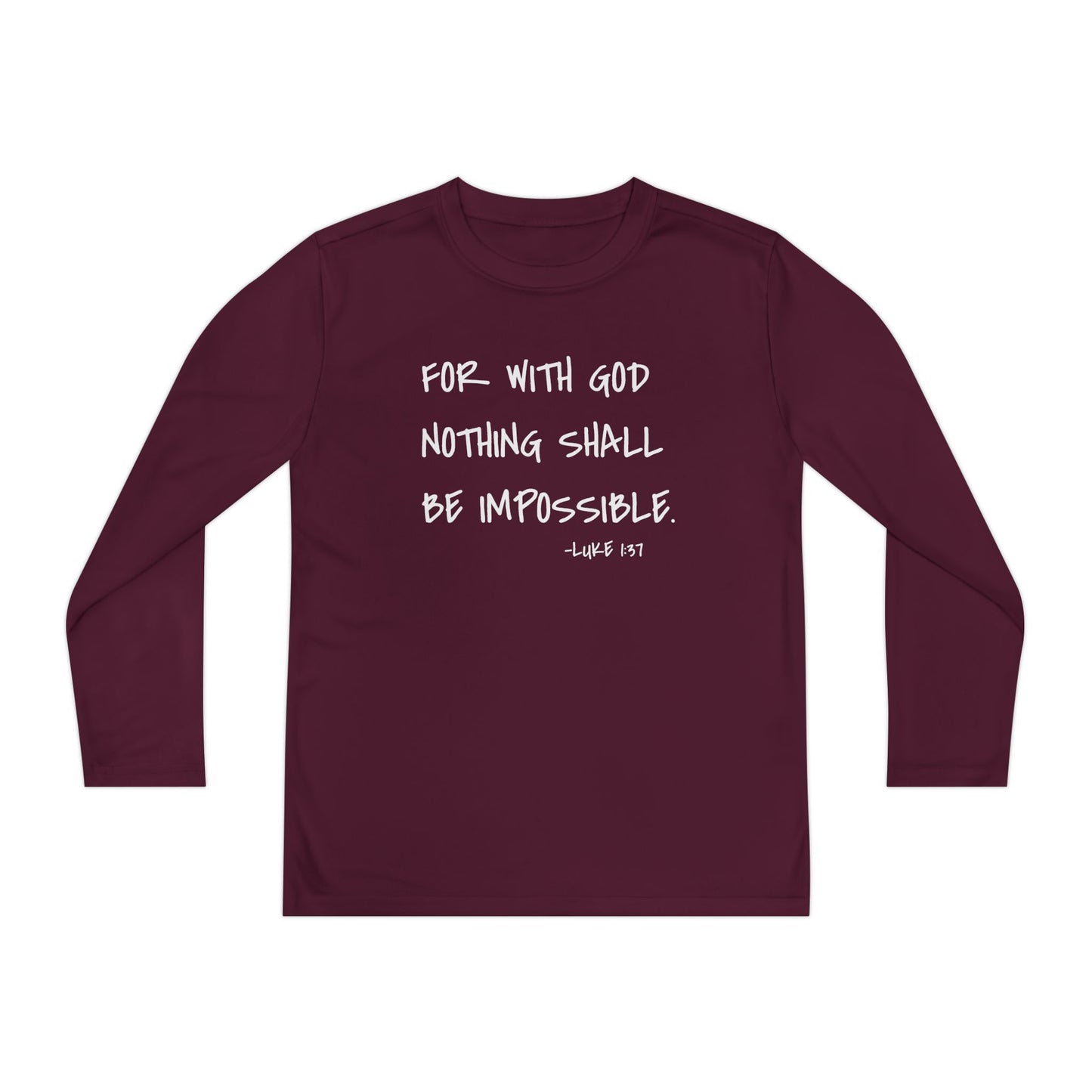 GOD DID - Youth Long Sleeve T-Shirt