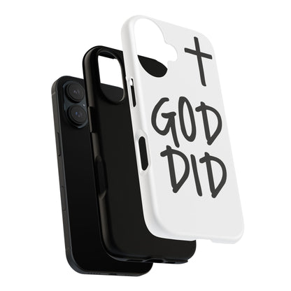 GOD DID - Apple iPhone Case(iPhone 11, 12, 13, 14, 15, 16, 17)
