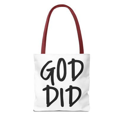 GOD DID - Tote Bag
