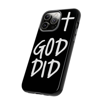 GOD DID - Apple iPhone Case(iPhone 11, 12, 13, 14, 15, 16, 17)