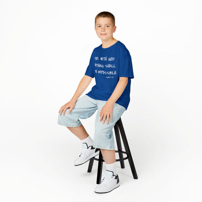 GOD DID - Kids Heavy T-Shirt