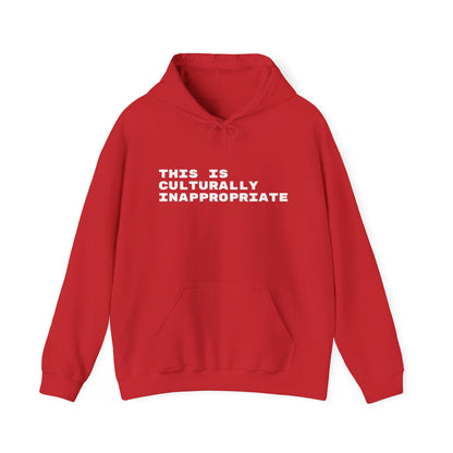 This Is Culturally Inappropriate Hoodie Statement Hoodie
