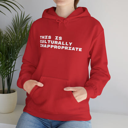 This Is Culturally Inappropriate Hoodie Statement Hoodie