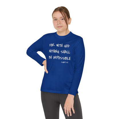 GOD DID - Youth Long Sleeve T-Shirt
