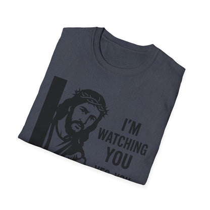 Jesus "I'm Watching You" T-Shirt, Funny Gift for Friends