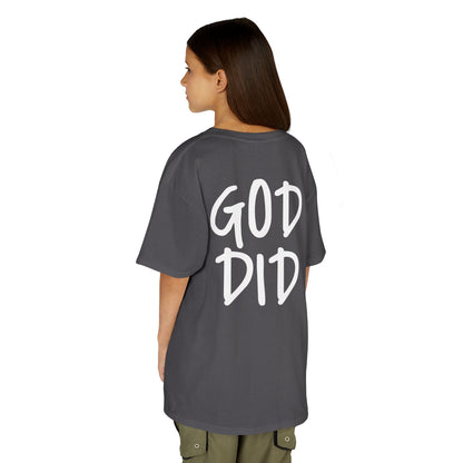 GOD DID - Kids Heavy T-Shirt