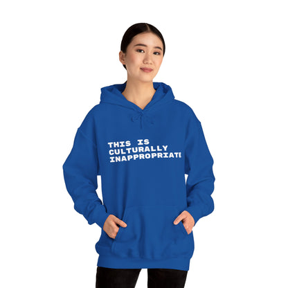 This Is Culturally Inappropriate Hoodie Statement Hoodie