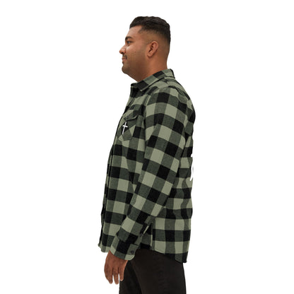 GOD DID - Flannel Faith Based Shirt