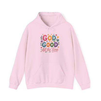 God is Good Heavy Blend Faith Based Hoodie