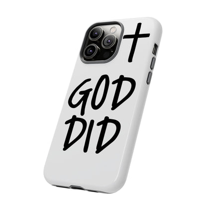 GOD DID - Apple iPhone Case(iPhone 11, 12, 13, 14, 15, 16, 17)