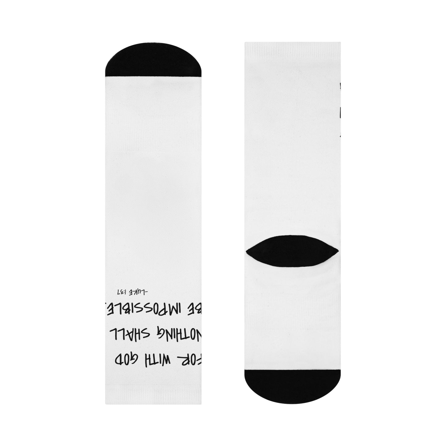 GOD DID - Cushioned Crew Socks