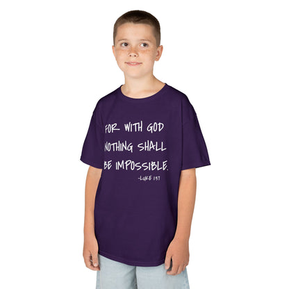 GOD DID - Kids Heavy T-Shirt