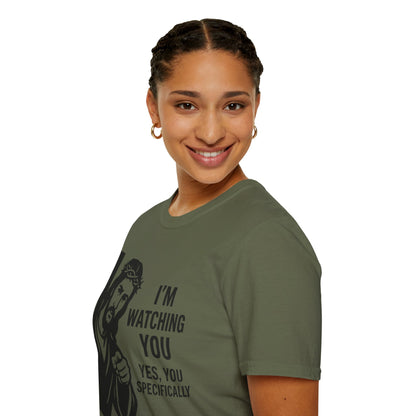 Jesus "I'm Watching You" T-Shirt, Funny Gift for Friends