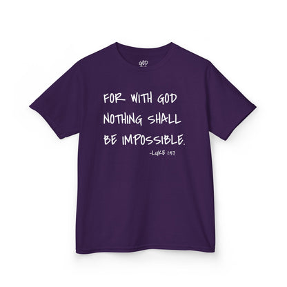 GOD DID - Kids Heavy T-Shirt