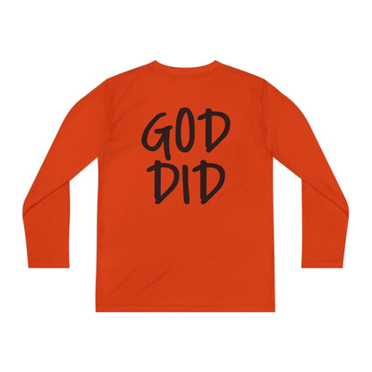 GOD DID - Youth Long Sleeve T-Shirt