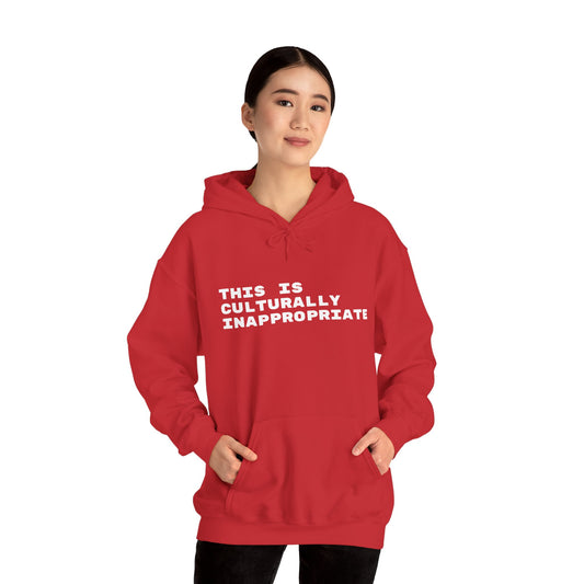 This Is Culturally Inappropriate Hoodie Statement Hoodie