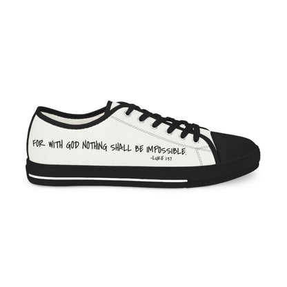 GOD DID - Men's Low Top Sneakers
