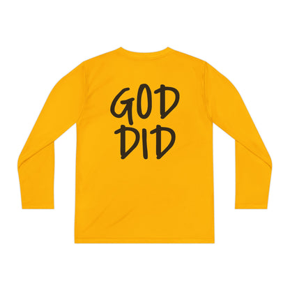 GOD DID - Youth Long Sleeve T-Shirt