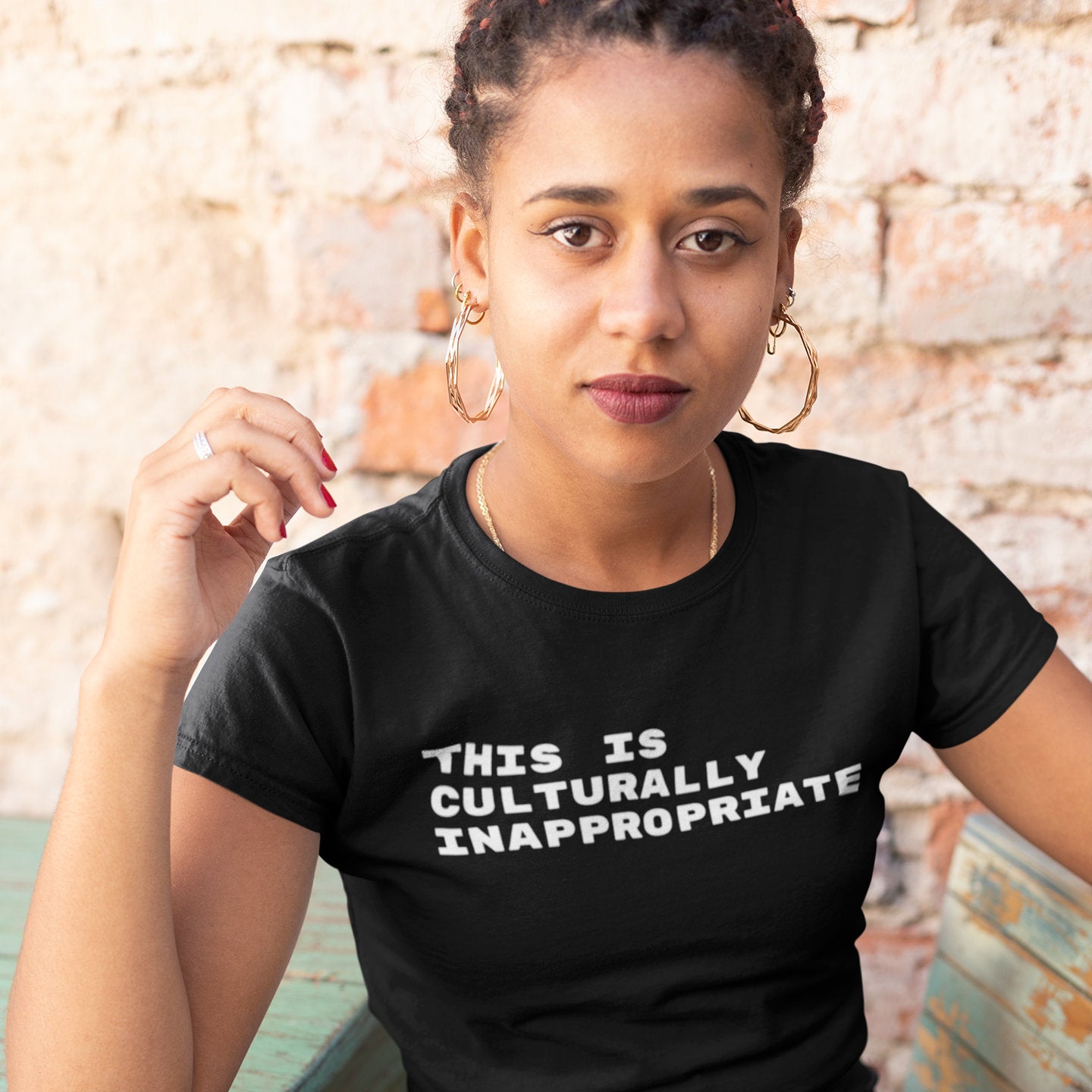 This Is Culturally Inappropriate Statement T-Shirt For Hip Hop Lovers