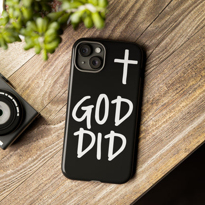 GOD DID - Apple iPhone Case(iPhone 11, 12, 13, 14, 15, 16, 17)