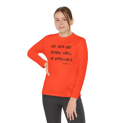 GOD DID - Youth Long Sleeve T-Shirt
