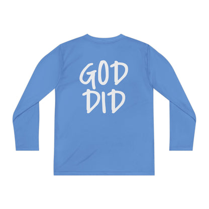 GOD DID - Youth Long Sleeve T-Shirt