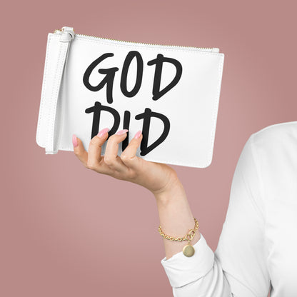 GOD DID - Clutch Bag