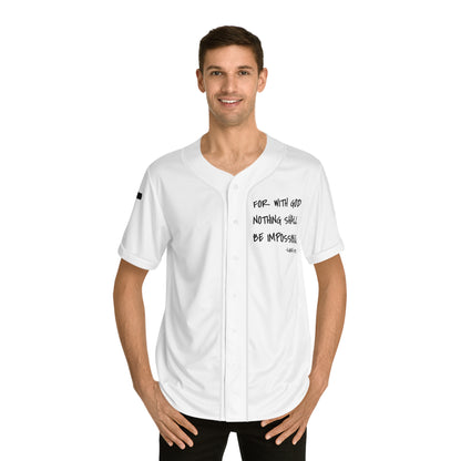 GOD DID - Men's Baseball Jersey