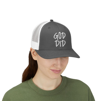 GOD DID - Snapback Trucker Cap