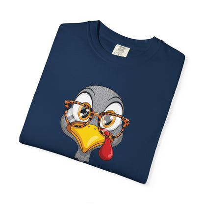 Quirky Turkey Thanksgiving T-Shirt, Funny Holiday Tee, Casual Thanksgiving Apparel