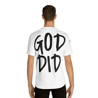 GOD DID - Men's Baseball Jersey