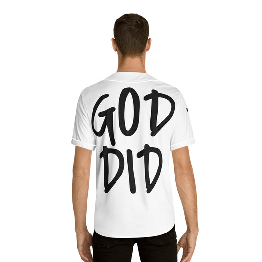 GOD DID - Men's Baseball Jersey