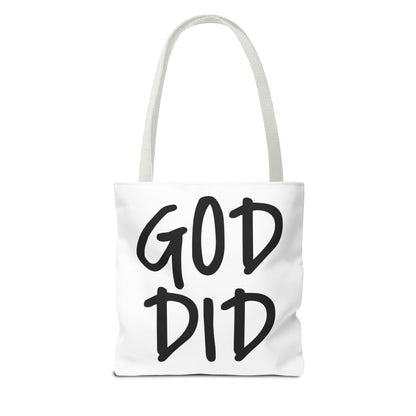 GOD DID - Tote Bag