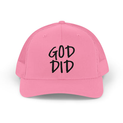 GOD DID - Snapback Trucker Cap