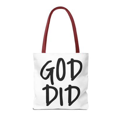GOD DID - Tote Bag