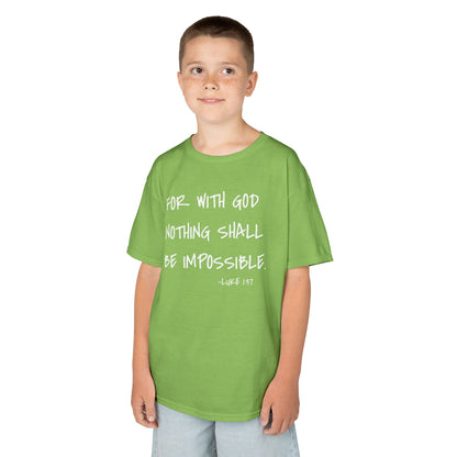 GOD DID - Kids Heavy T-Shirt