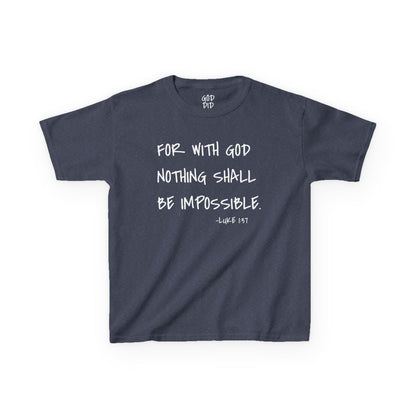GOD DID - Kids Heavy T-Shirt