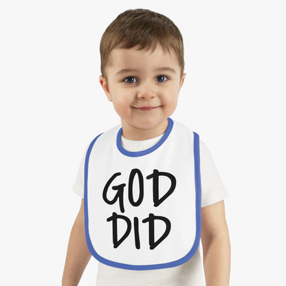 GOD DID - Baby Bib