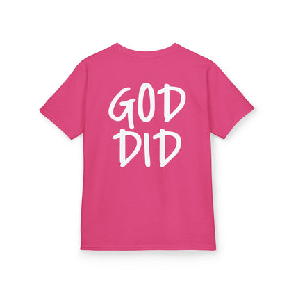 GOD DID - Kids Heavy T-Shirt