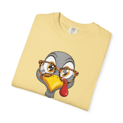 Quirky Turkey Thanksgiving T-Shirt, Funny Holiday Tee, Casual Thanksgiving Apparel