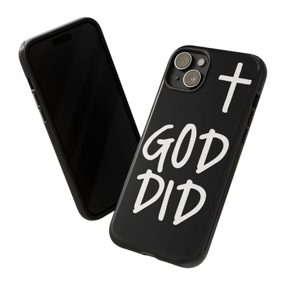 GOD DID - Apple iPhone Case(iPhone 11, 12, 13, 14, 15, 16, 17)