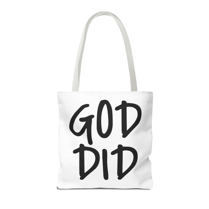 GOD DID - Tote Bag