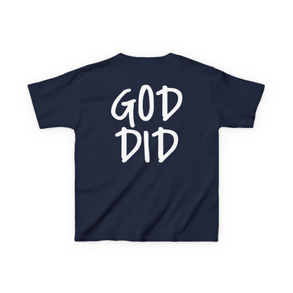 GOD DID - Kids Heavy T-Shirt