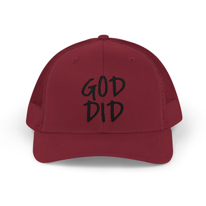 GOD DID - Snapback Trucker Cap