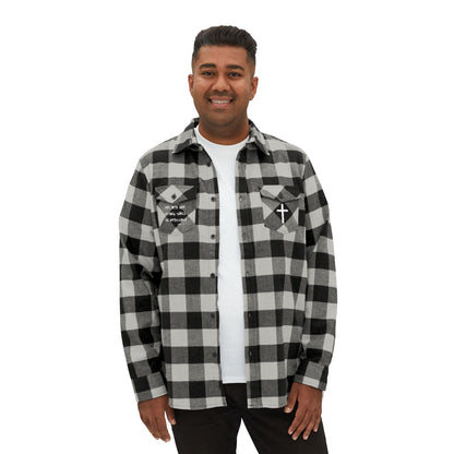 GOD DID - Flannel Faith Based Shirt