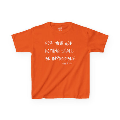 GOD DID - Kids Heavy T-Shirt
