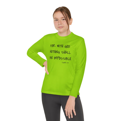 GOD DID - Youth Long Sleeve T-Shirt