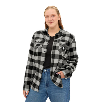 GOD DID - Flannel Faith Based Shirt
